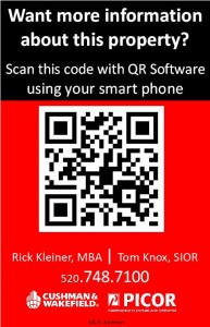 PICOR QR Code Commercial Real Estate Marketing